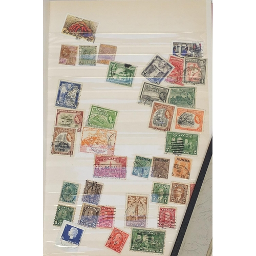 716 - Six albums of mixed World stamps and first day covers