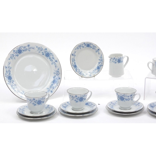 475 - R.C Sri Lanka Anthea patterned tea service