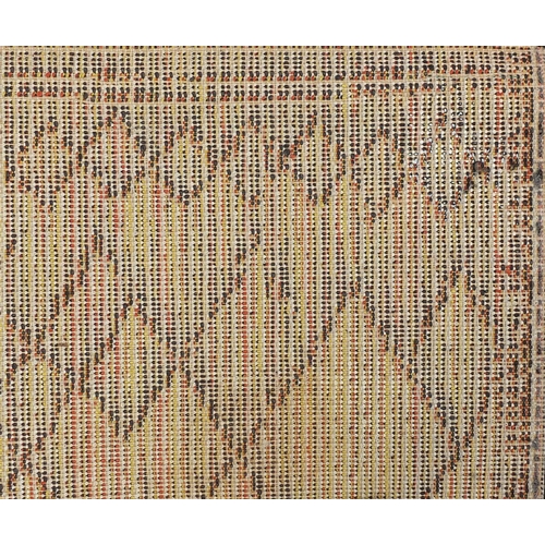 61 - Rectangular Berber style rug, 175cm x 125cm