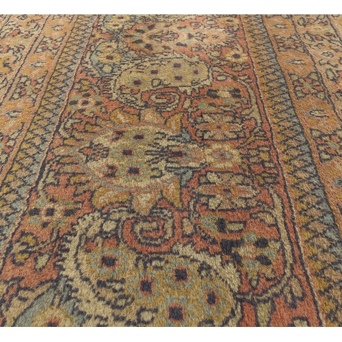 2003 - Good Rectangular Tehran design carpet having an all over floral design, 600cm x 375cm