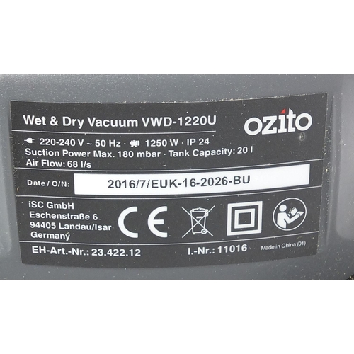 208 - Ozito vacuum cleaner