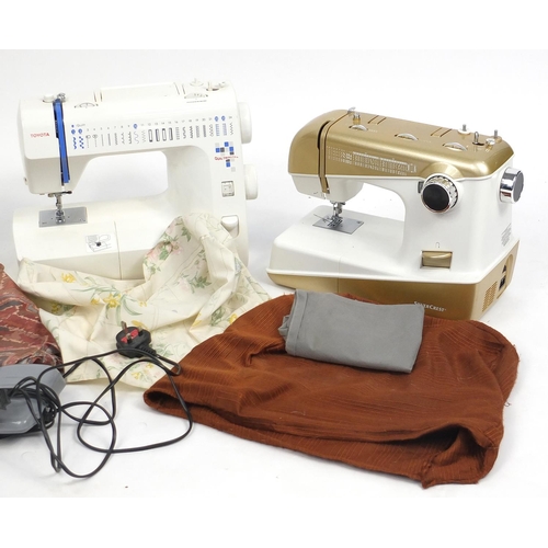 511 - Three electric sewing machines