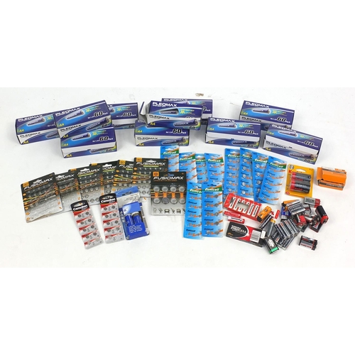 581 - Large selection of as new batteries