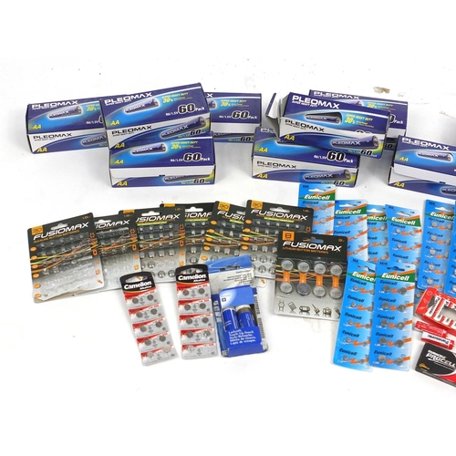 581 - Large selection of as new batteries