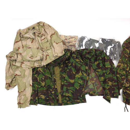 928 - Collection of United States and British Military camo