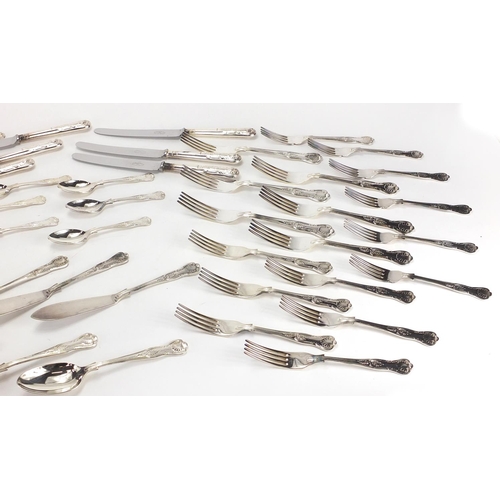 2198 - Six place Arthur Price Sheffield silver plated cutlery