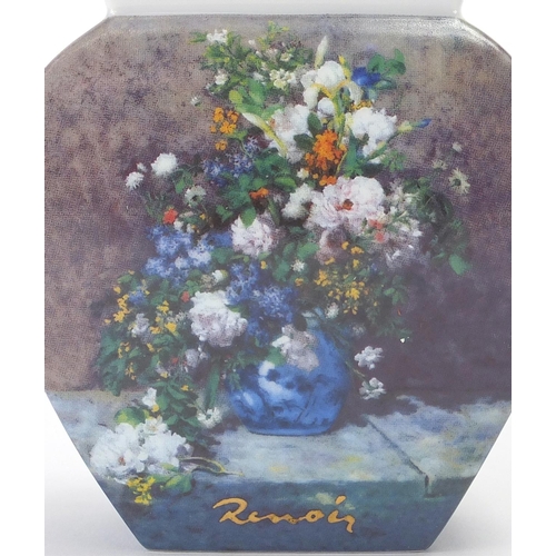 2144 - Goebel Artist Orbis including a circular pot and cover and vase, designed by Auguste Renoir, the lar... 