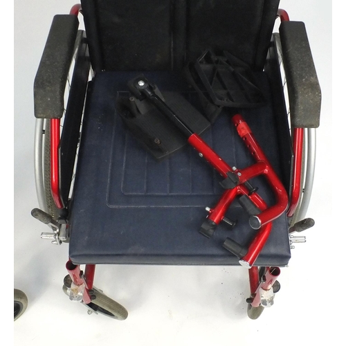 53 - Enigma folding wheelchair and folding mobility aid