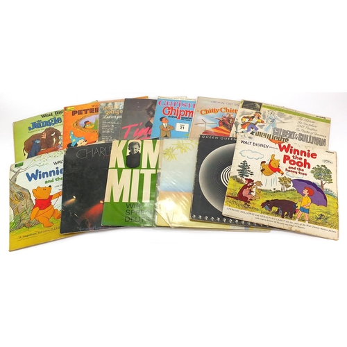 239 - Film soundtrack vinyl LP's including Chitty Chitty Bang Bang, The Jungle Book and Winnie The Pooh