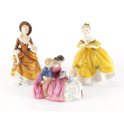 2293 - Royal Doulton figurine Afternoon Tea HN1747, 19cm wide