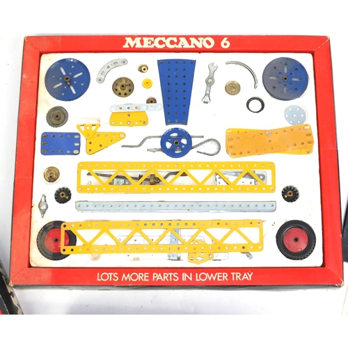 2204 - Meccano No.6 construction set and conversion set, both boxed