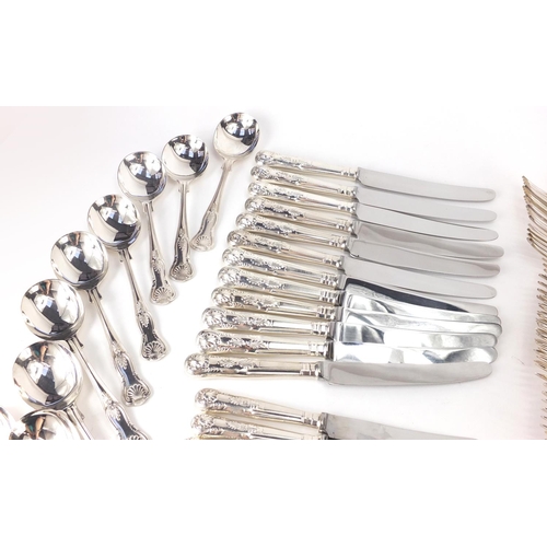 2101 - Group of Sheffield silver plated cutlery