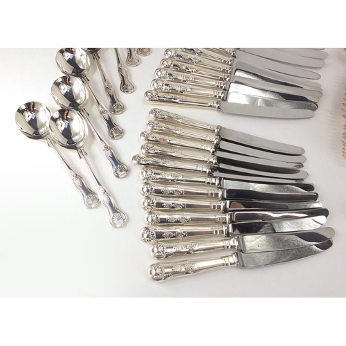 2101 - Group of Sheffield silver plated cutlery