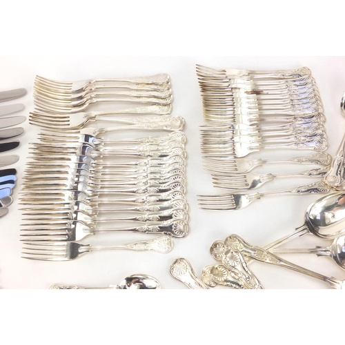 2101 - Group of Sheffield silver plated cutlery