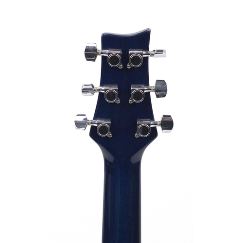 2079 - Ashton acoustic six string guitar, model SL29CEQTBB, 101cm in length