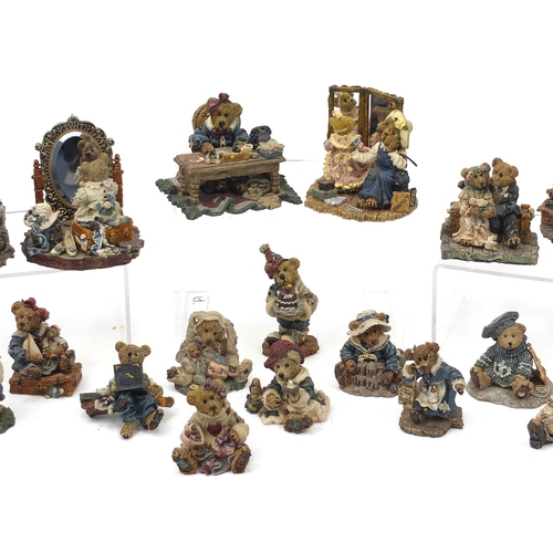 2179 - Boyds Bears and Friends, various models, the largest 12cm high