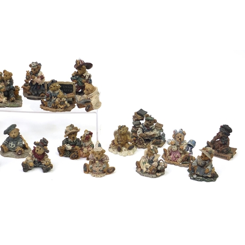 2179 - Boyds Bears and Friends, various models, the largest 12cm high