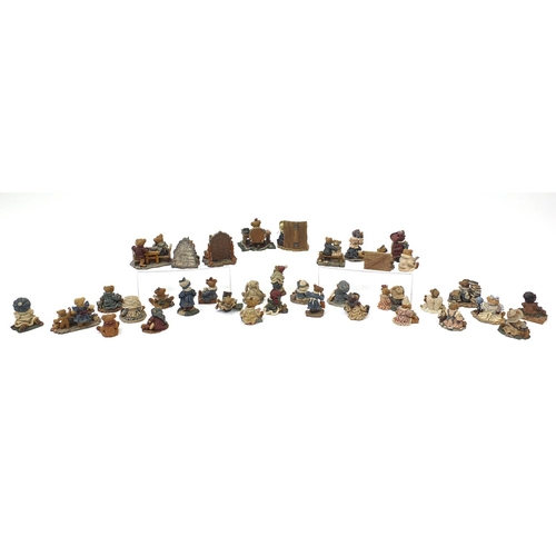 2179 - Boyds Bears and Friends, various models, the largest 12cm high