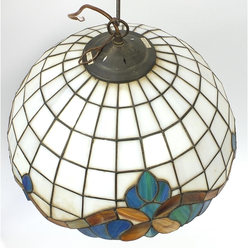 66 - Tiffany design lampshade, 50cm in diameter