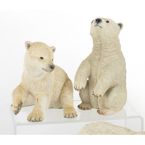 222 - Five Country Artists model polar bears and a Sherratt and Simpson example