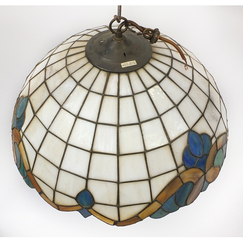 65 - Tiffany design lampshade, 50cm in diameter