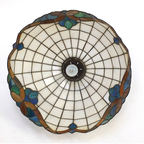 65 - Tiffany design lampshade, 50cm in diameter