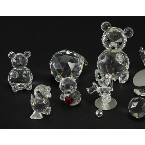 599 - Crystal animals including Swarovski