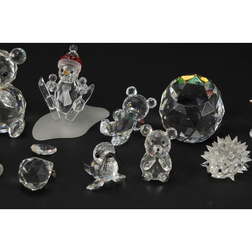 599 - Crystal animals including Swarovski