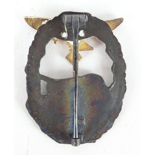 862 - German Military interest tank badge