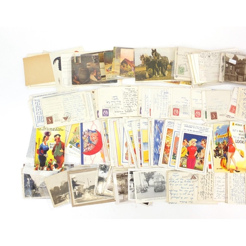 833 - Comical postcards including Donald McGill and Taylor