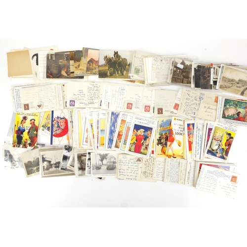 833 - Comical postcards including Donald McGill and Taylor