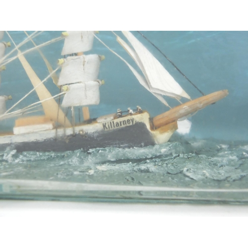 204 - Two model ships in bottles