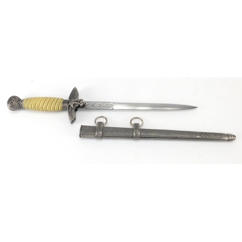 926 - German Military interest style dagger, with scabbard