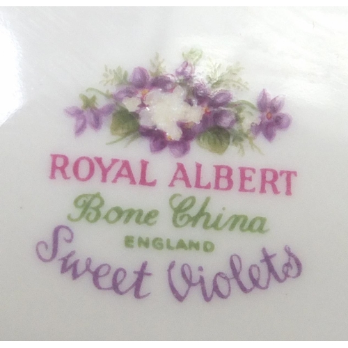 668 - Royal Albert Sweet Violets teawares