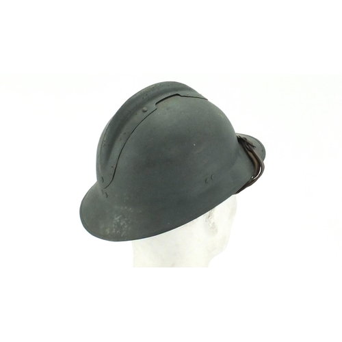 857 - Military interest tin helmet