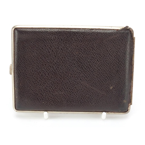 430 - British Occupation Zone leatherette cigarette case