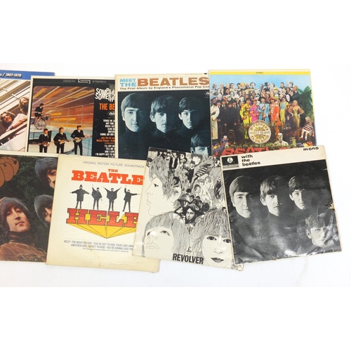 210 - The Beatles Vinyl LP's including Revolver and Rubber Soul