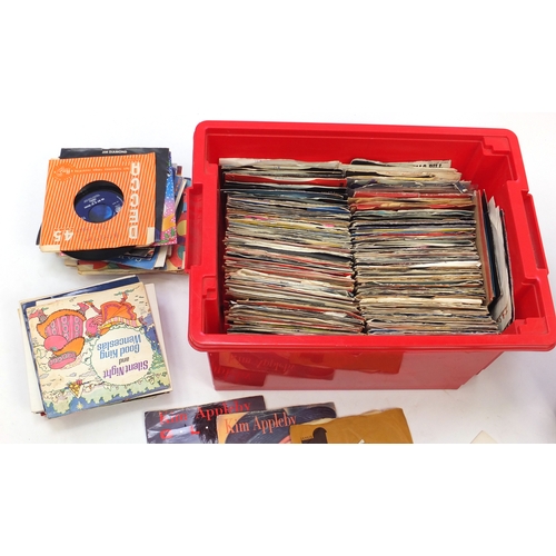 259 - Two boxes of singles including Cliff Richard and David Grant