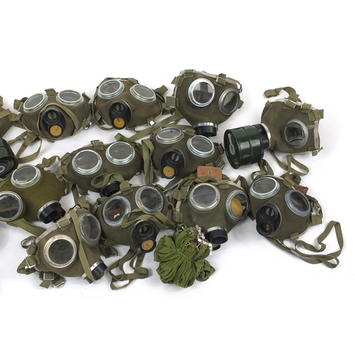 922 - Group of Soviet Cold War gas masks