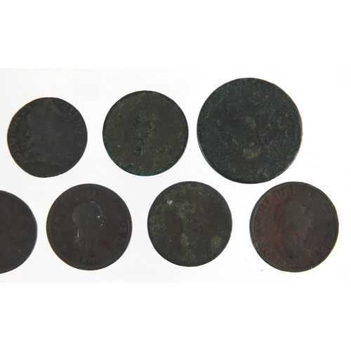 633 - Group of antique British coins