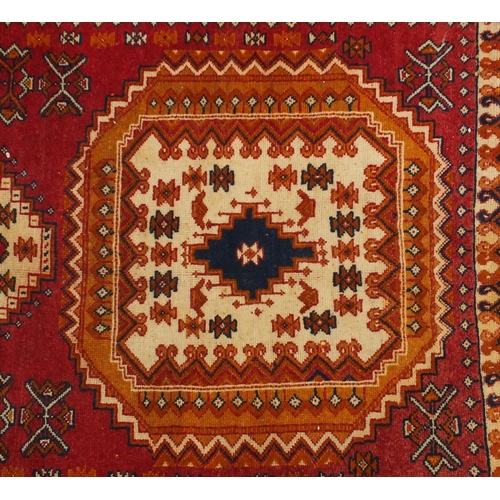 2026 - Rectangular Moroccan ground rug having a geometric design, 265cm x 150cm