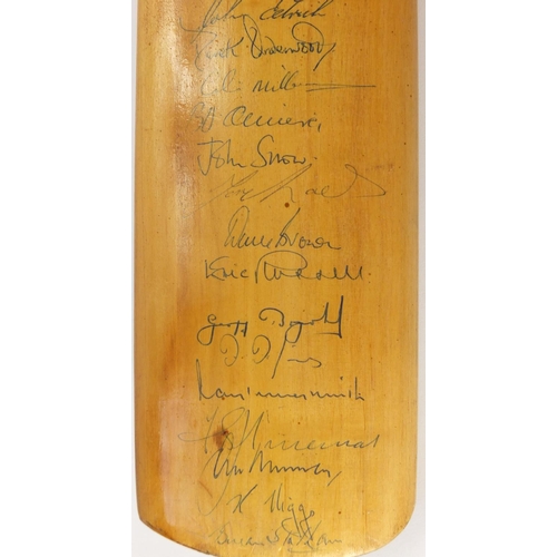 161 - Gray-Nicolls autographed cricket bat, signed by Kent, Yorkshire and England