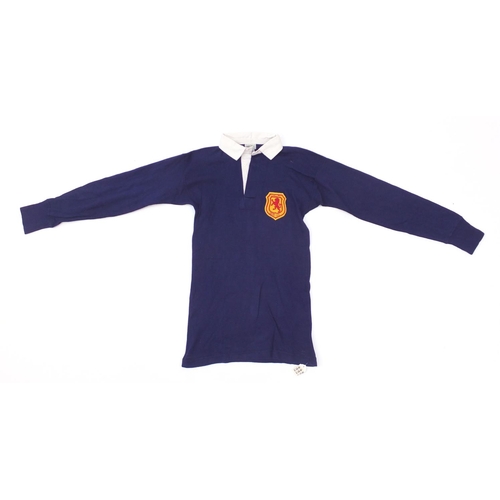 154 - Sammy Cox's  Scotland football Jersey, from the 1952-53 season, Previously sold at Christies, lot 37... 