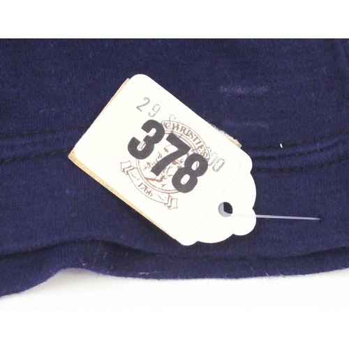 154 - Sammy Cox's  Scotland football Jersey, from the 1952-53 season, Previously sold at Christies, lot 37... 