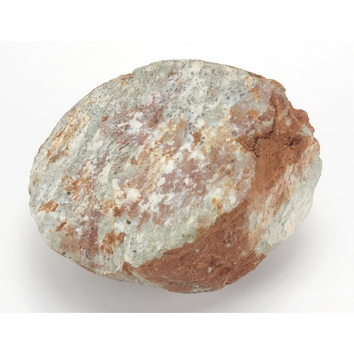 111 - Fossilised dinosaur egg, 15.5cm wide