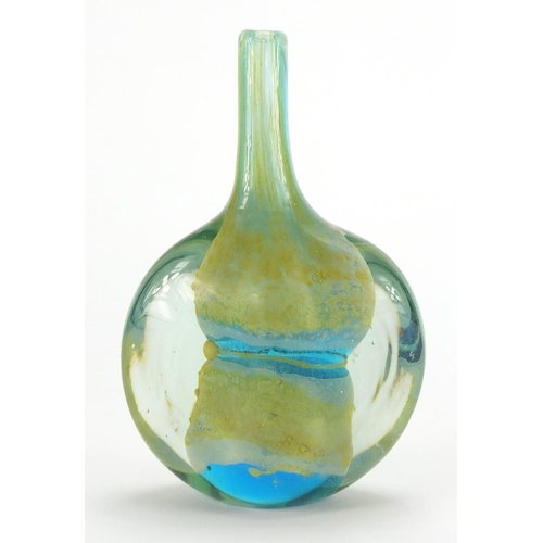 2206 - Mdina glass vase, 19cm high