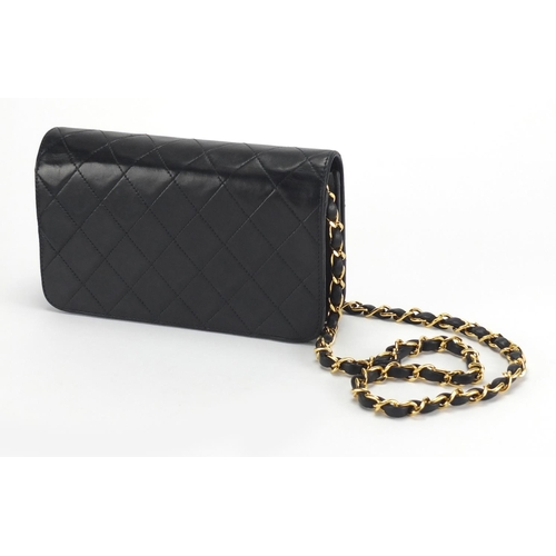 2108 - Chanel Matelassé chain clutch shoulder bag, France serial number 5881444, with dust bag, 19.5cm wide