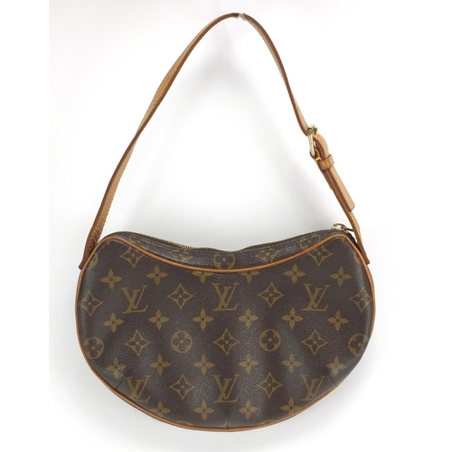 2107 - Louis Vuitton Monogram Croissant MM shoulder bag, 26cm wide