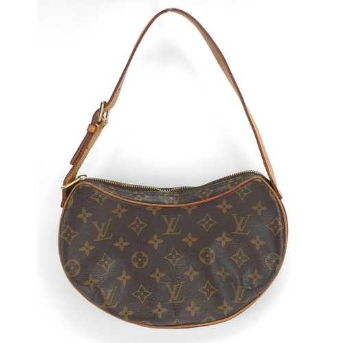 2107 - Louis Vuitton Monogram Croissant MM shoulder bag, 26cm wide