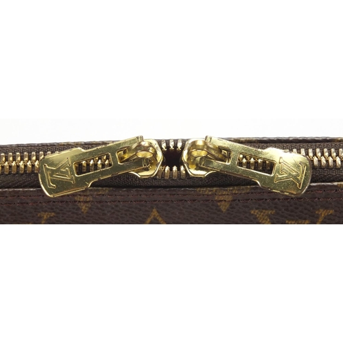 2106 - Louis Vuitton monogram Amfar 3 shoulder bag, designed by Sharon Stone, 44cm wide